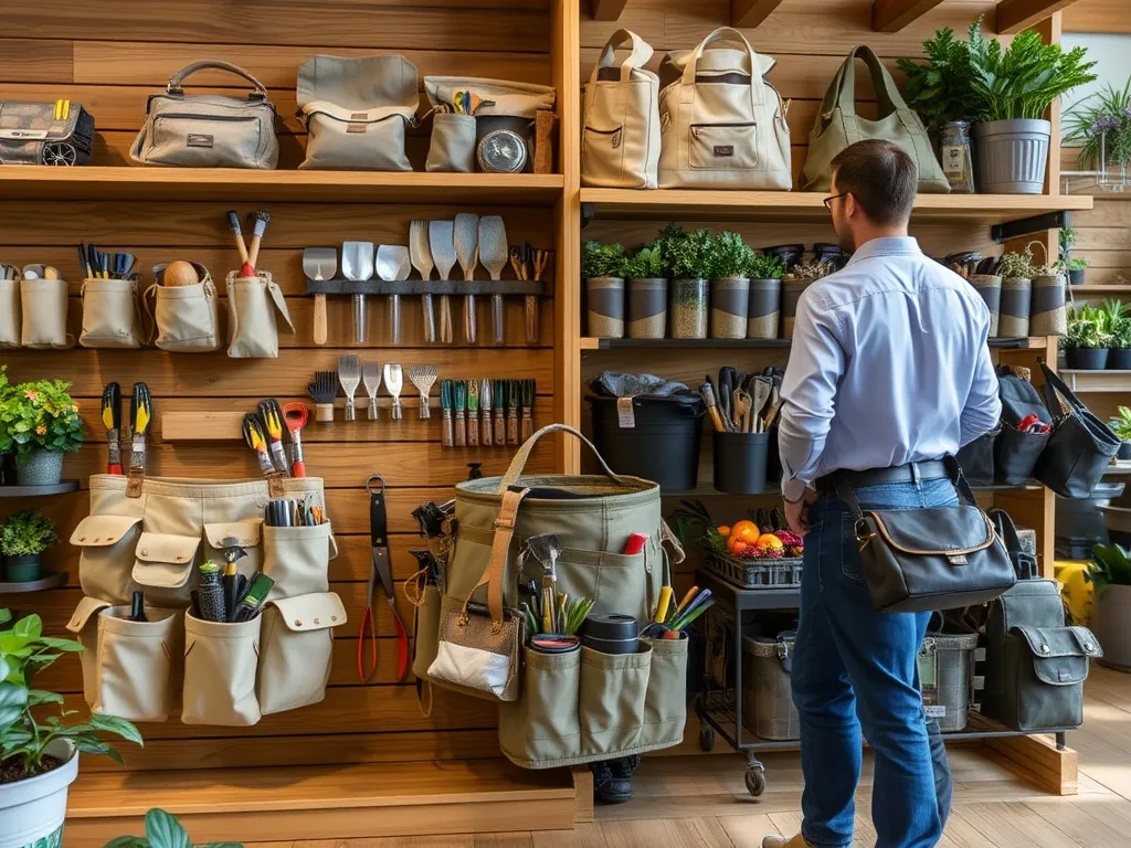 Full view diagram of a utility belt outlining key features